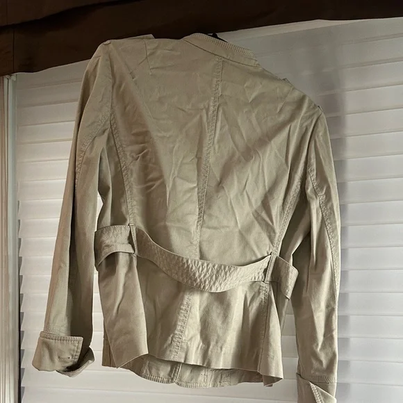 Michael Kors Beige Utility Jacket - Picture 3 of 3